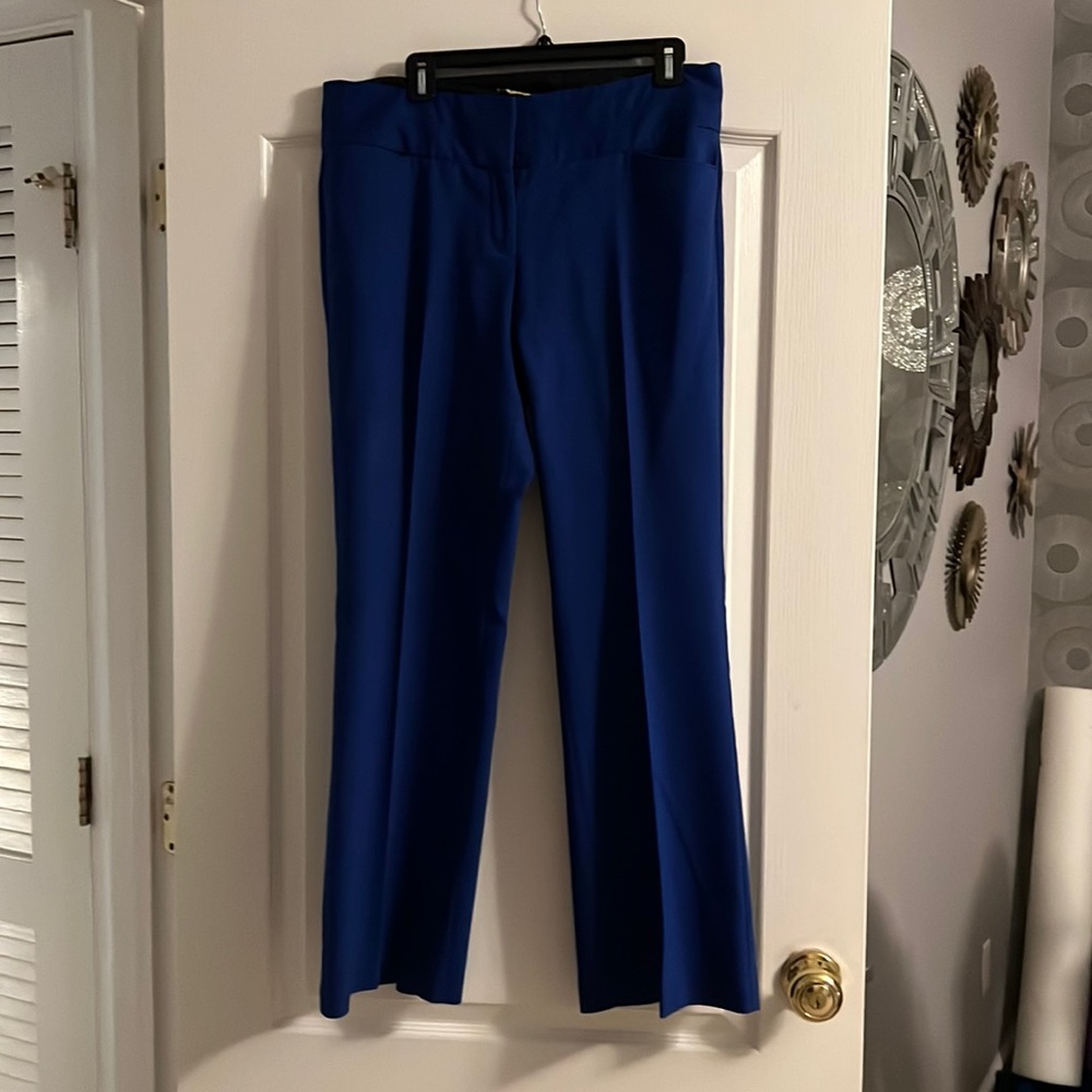 Editor Express size 12R indigo blue dress pant